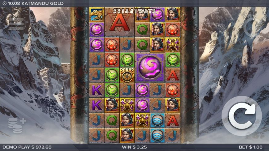 Katmandu Gold slot screen 3