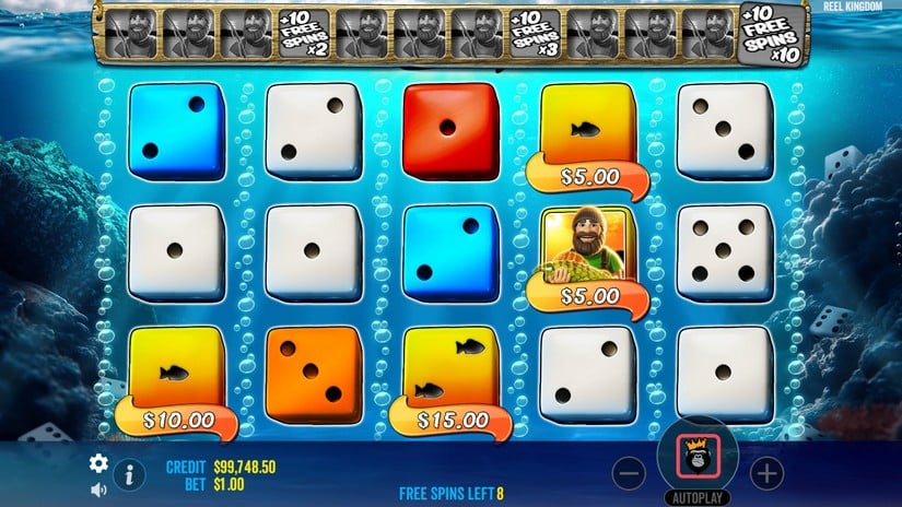 Big Bass Dice slot screen 4