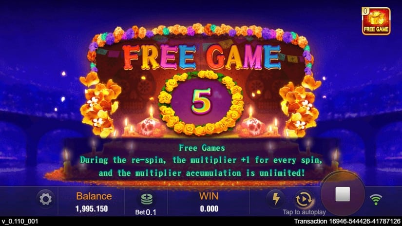 Bone Fortune slot screen 3