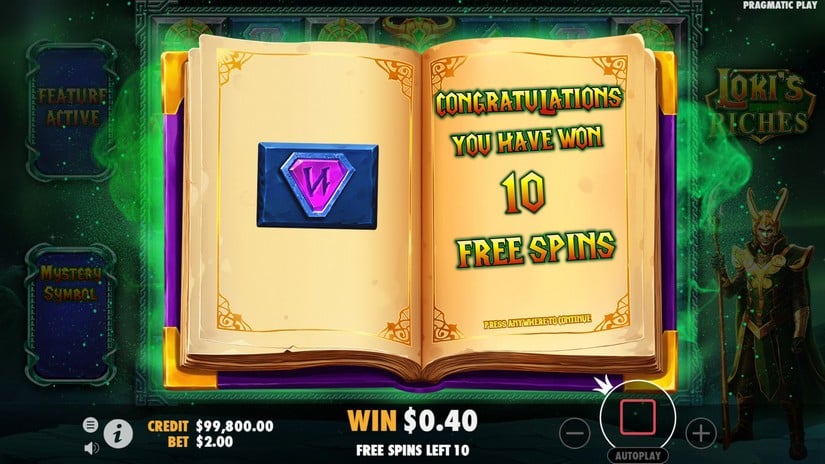 Loki’s Riches slot screen 3