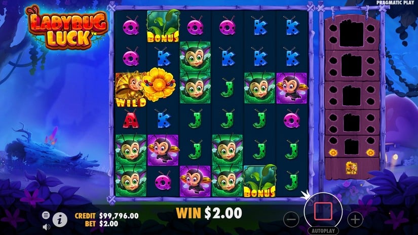 LadyBug Luck slot screen 4