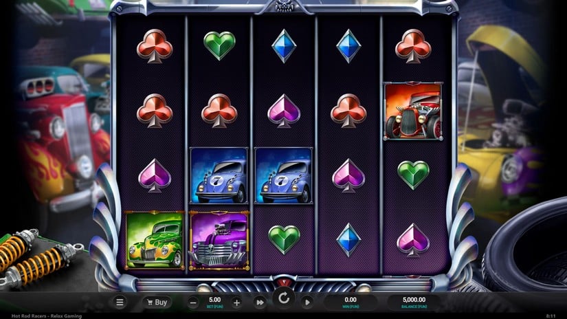 Hot Rod Racers slot screen 1