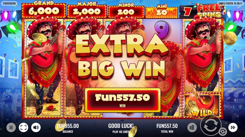 Chilli Fiesta slot screen 6