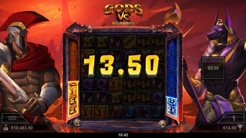Gods vs Gigablox slot screen 8