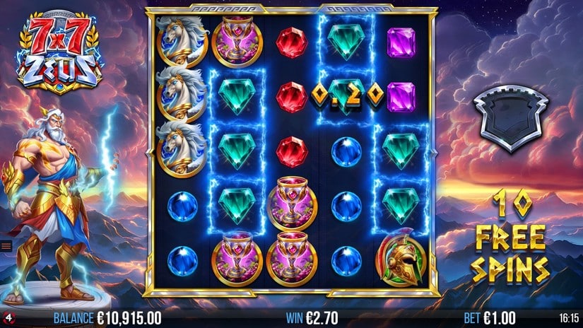 7×7 Zeus slot screen 3