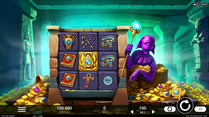 Fortune Mummy slot screen 1