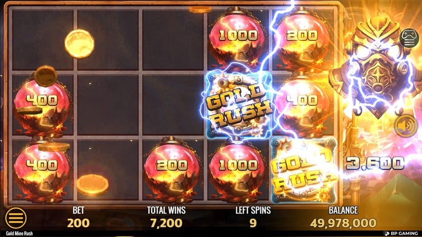 Gold Mine Rush slot screen 5