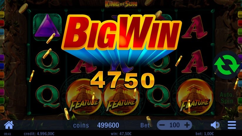 King of Sun slot screen 8