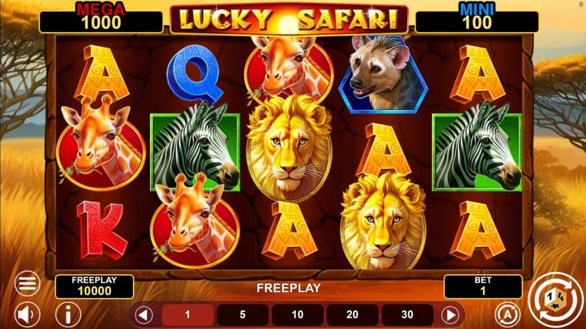 Lucky Safari Hold And Win slot screen 1