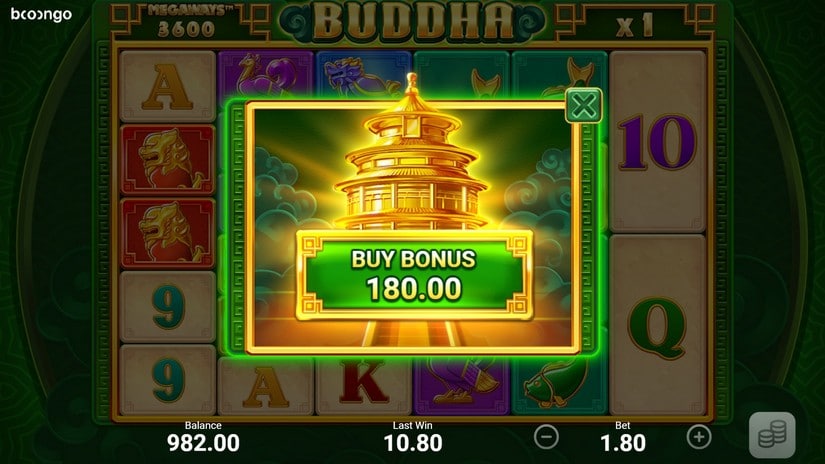 Buddha Megaways slot screen 3