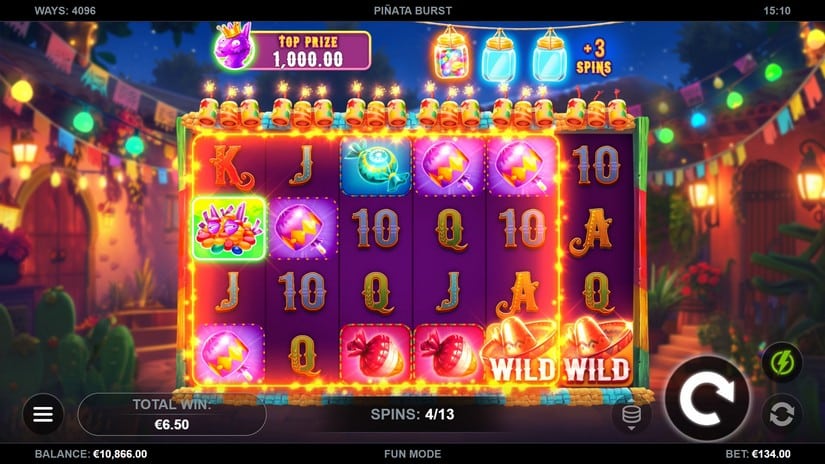 Piñata Burst slot screen 3