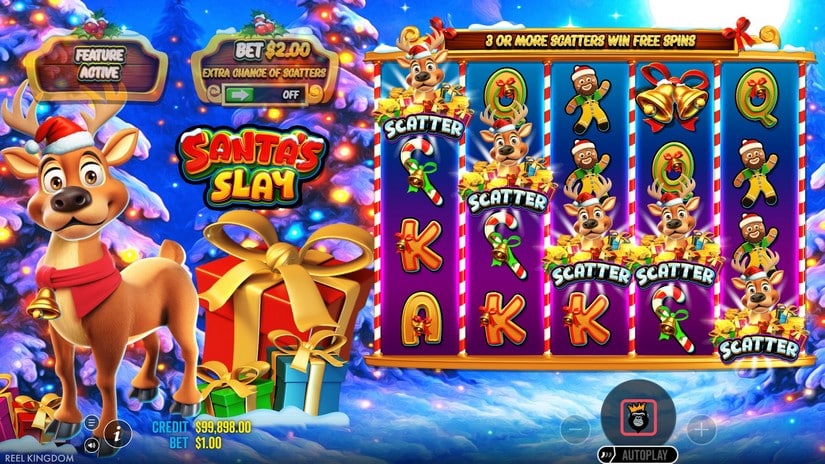 Santa’s Slay slot screen 3