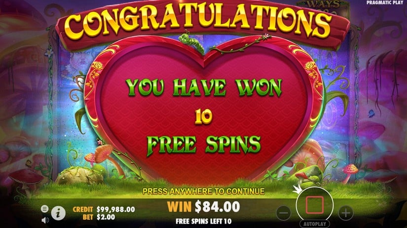 The Red Queen slot screen 7