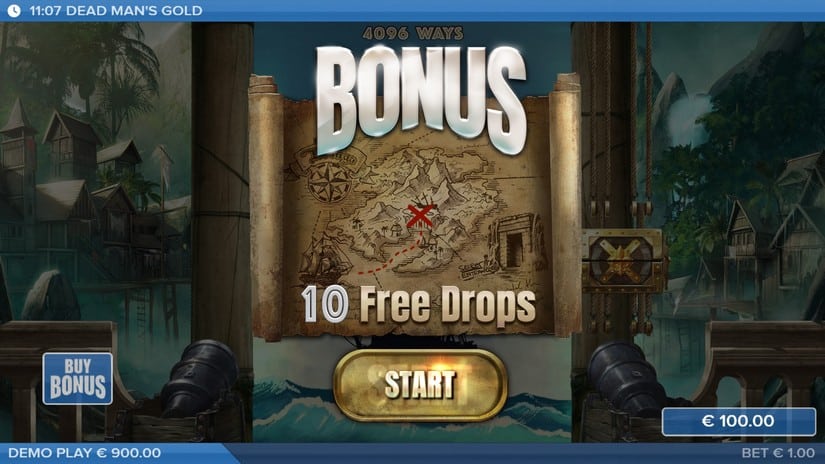 Dead Man’s Gold slot screen 2