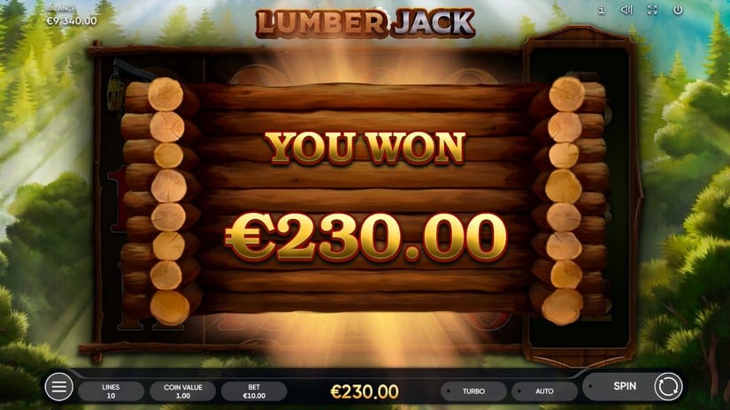 Lumber Jack slot screen 7