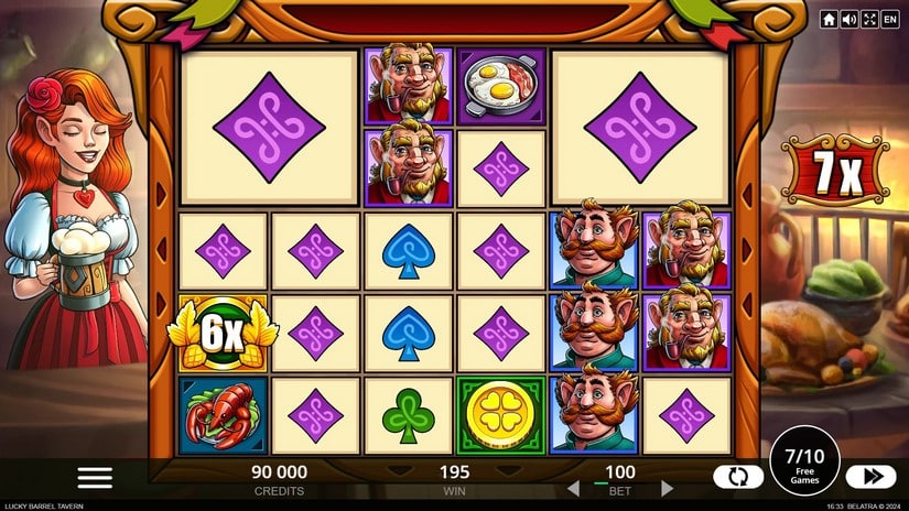 Lucky Barrel Tavern slot screen 5