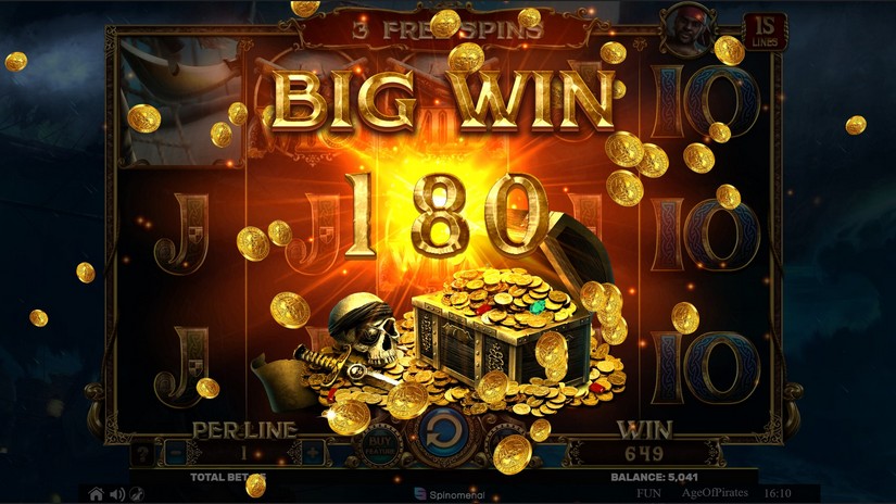 Age of Pirates 15 Lines slot screen 8