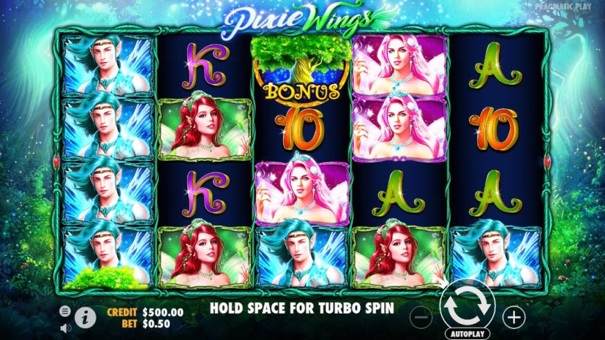 Pixie Wings slot screen 1
