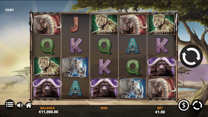Savanna Roar slot screen 1