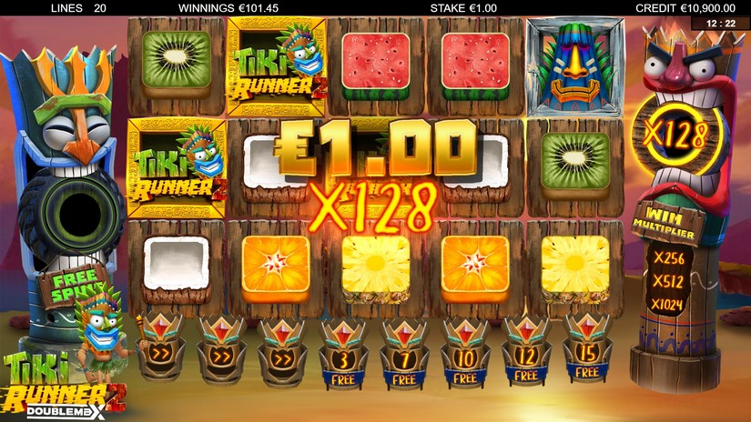 Tiki Runner 2 DoubleMax slot screen 5