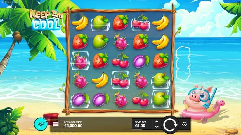 Keep ‘Em Cool slot screen 1