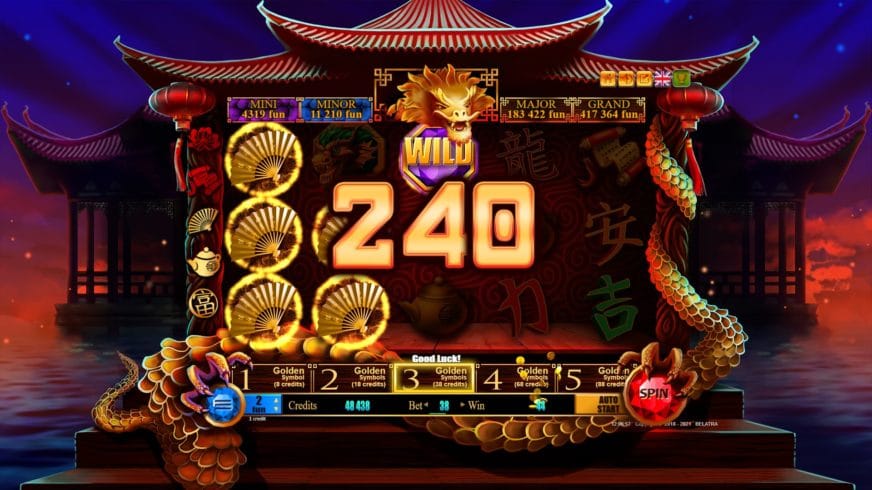 88 Dragons Bounty slot screen 4