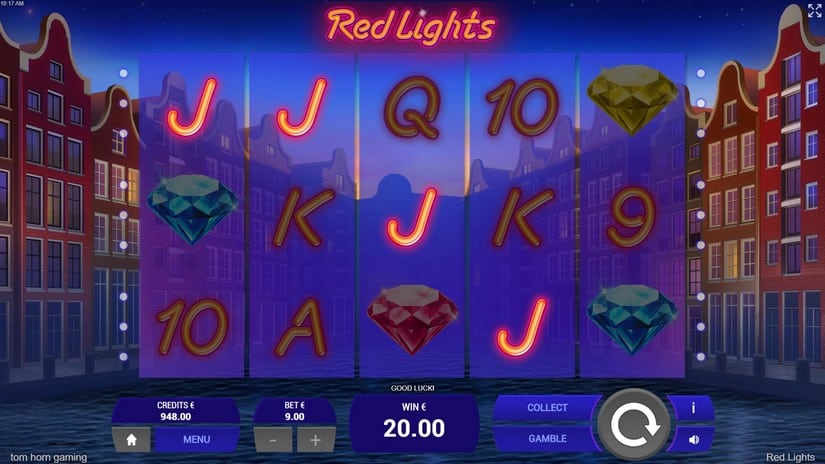 Red Lights slot screen 2