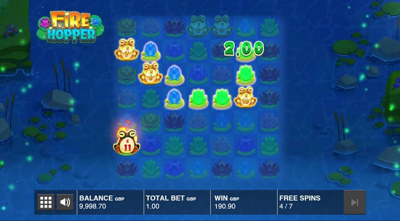 Fire Hopper slot screen 2