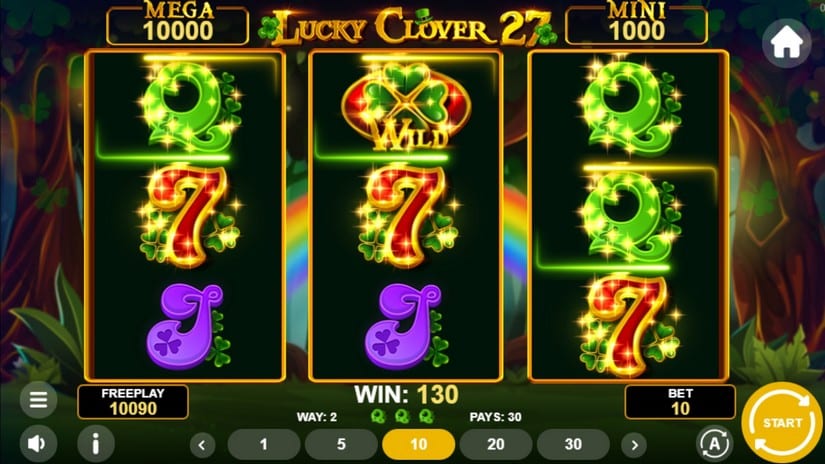 Lucky Clover 27 slot screen 3