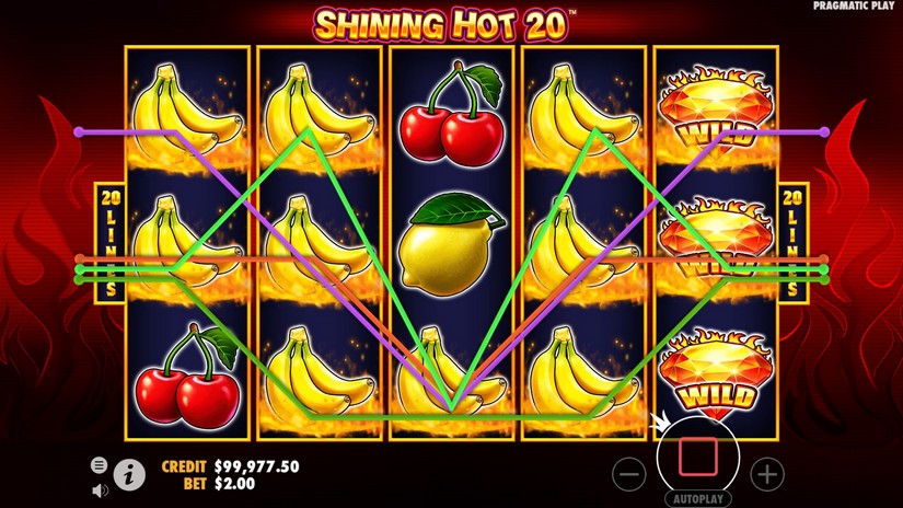Shining Hot 20 slot screen 4