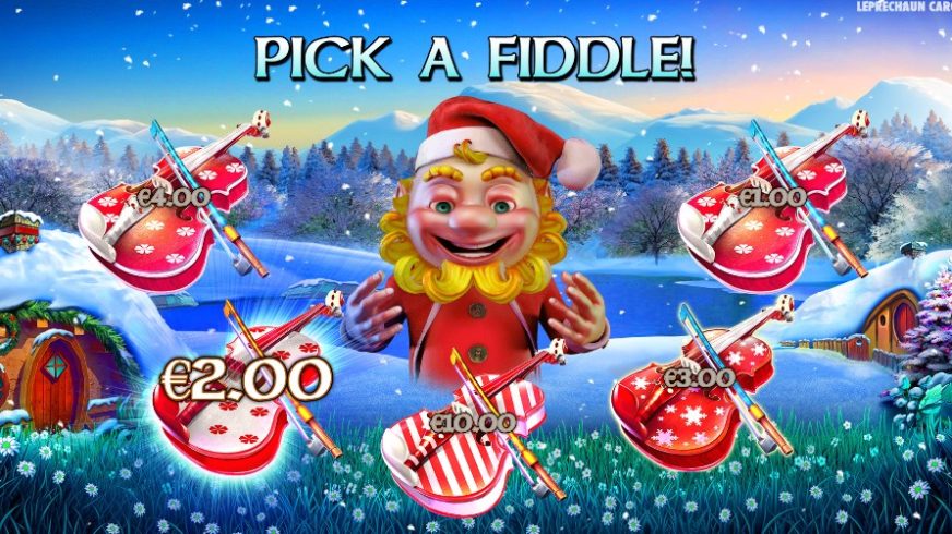 Leprechaun Carol slot screen 4