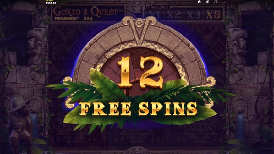 Gonzo’s Quest Megaways slot screen 3