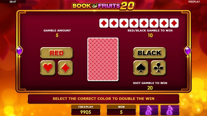 Book Of Fruits 20 slot screen 3