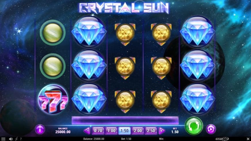 Crystal Sun slot screen 1