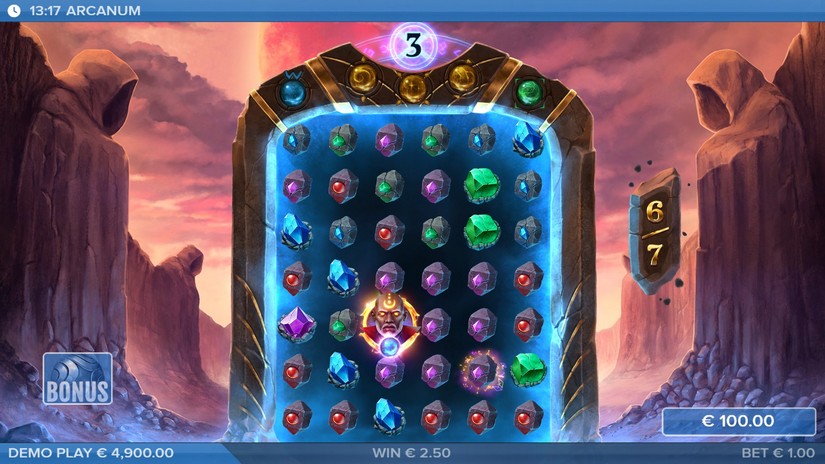 Arcanum slot screen 4
