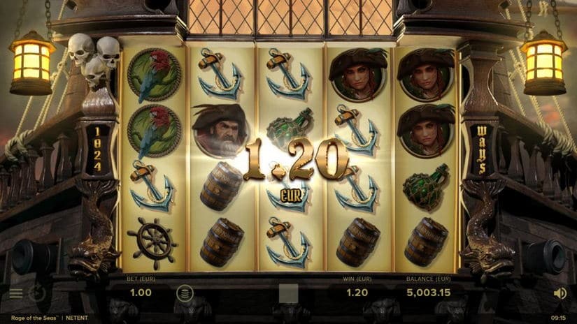 Rage of the Seas slot screen 3