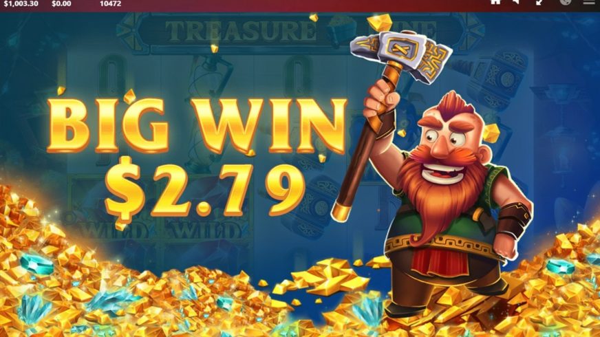 Treasure Mine slot screen 2