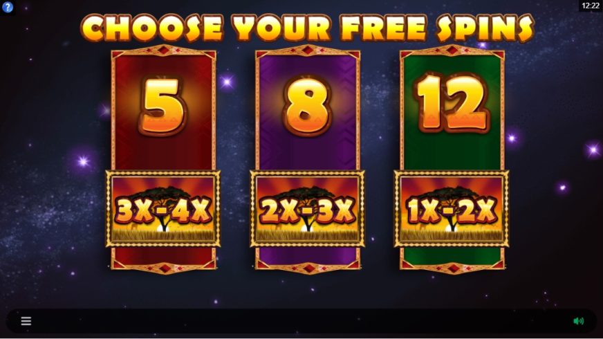 African Quest slot screen 3