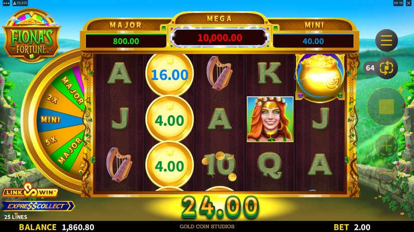 Fiona’s Fortune slot screen 3