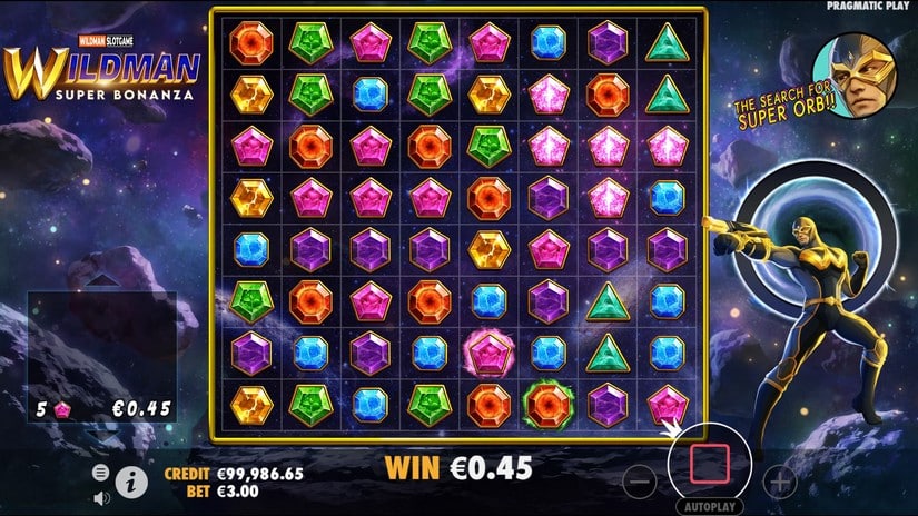 Wildman Super Bonanza slot screen 2