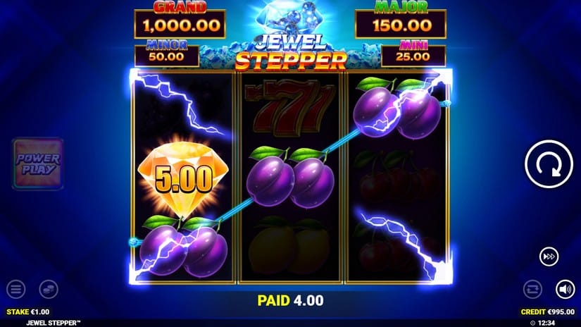 Jewel Stepper slot screen 2