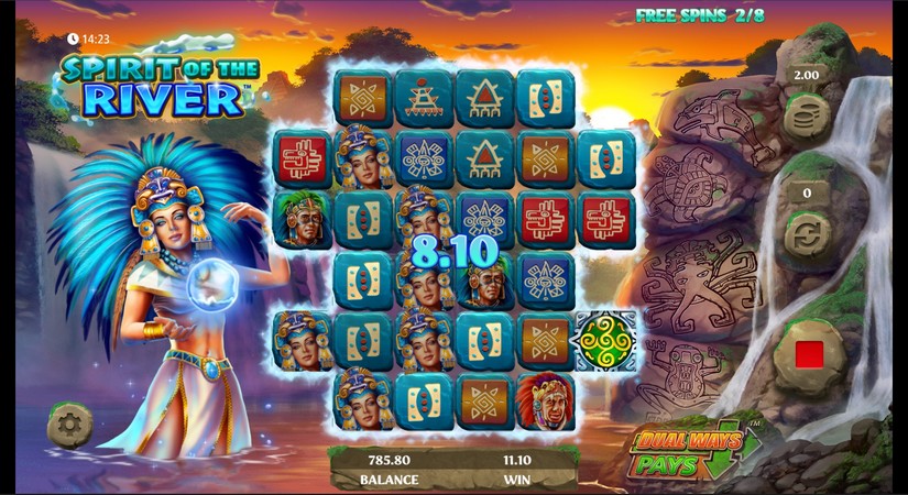 Spirit of the River slot screen 5