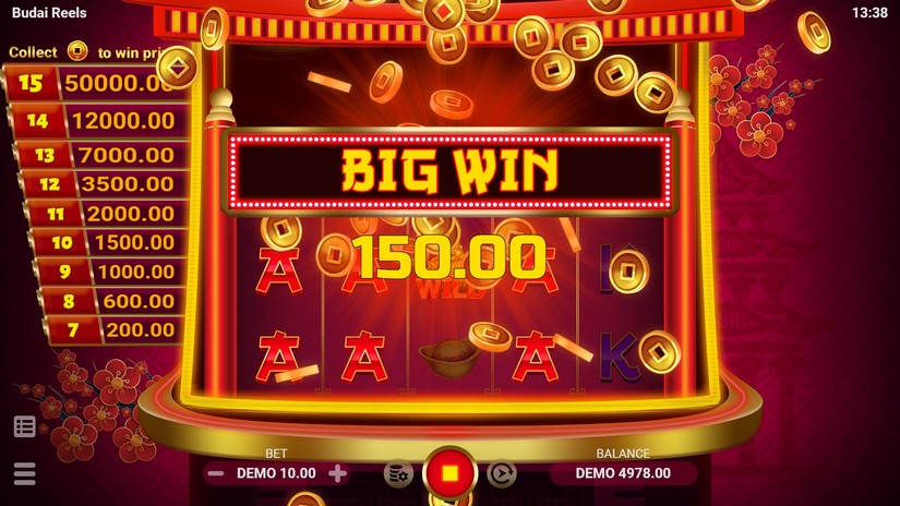 Budai Reels slot screen 3