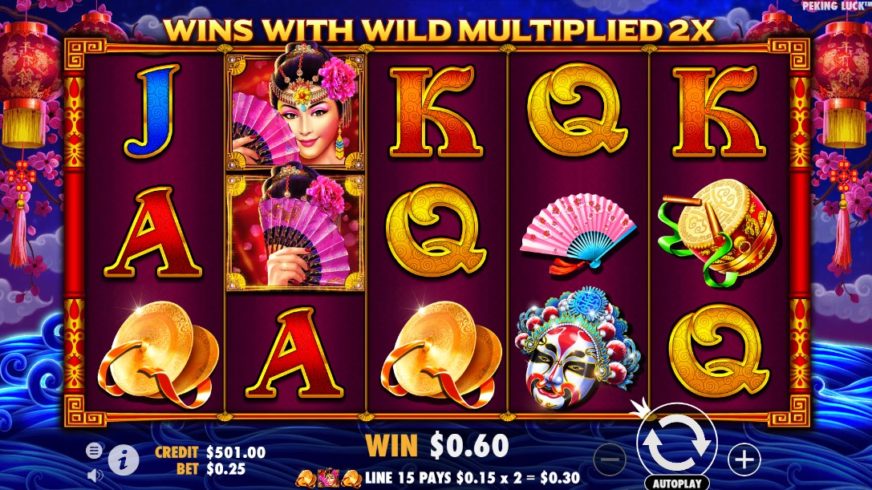 Peking Luck slot screen 3