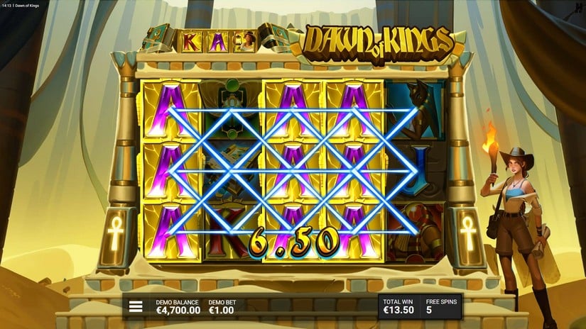 Dawn of Kings slot screen 5