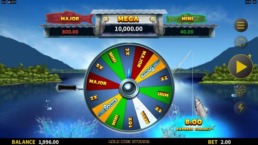 Fishing Floats of Cash slot screen 4