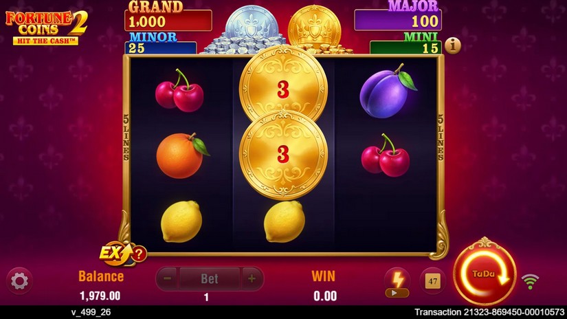 Fortune Coins 2 slot screen 2