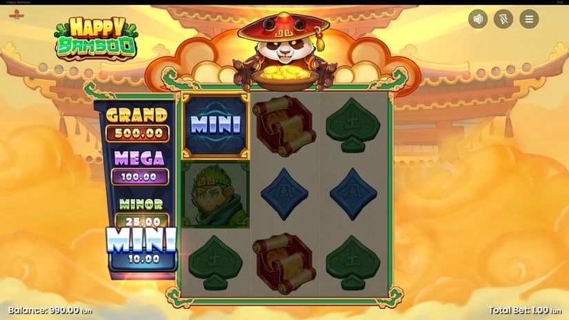 Happy Bamboo slot screen 5