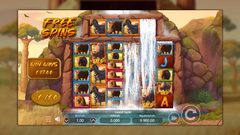 Savannah Spirits slot screen 3