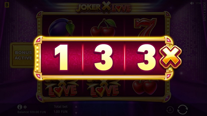 Joker X Love slot screen 3